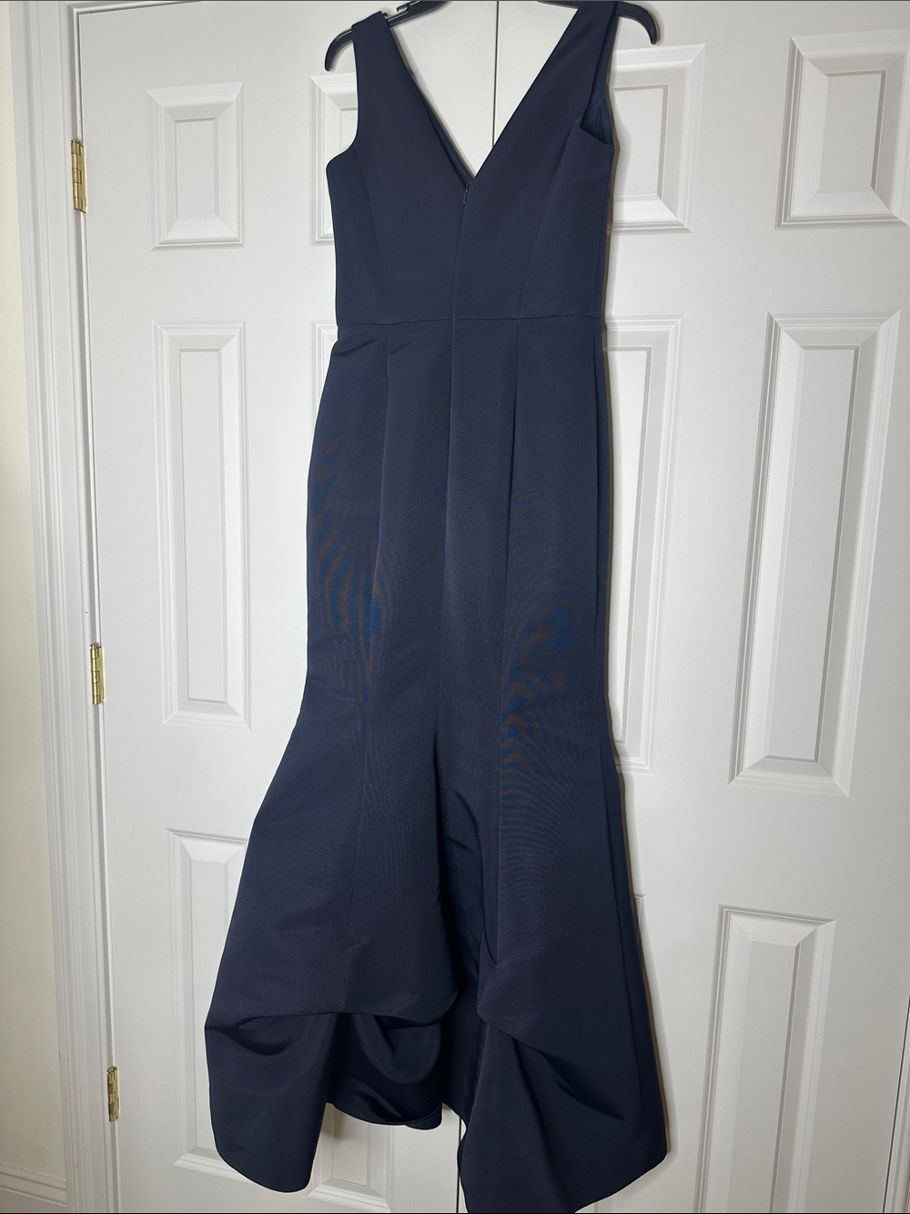 Amsale Mackayla Navy Gown Sz6 - Picture 6 of 9